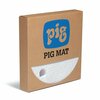 Pig Oil-Only Barrel Top Absorbent Mat with Poly Backing, 25PK MAT1501